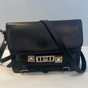 Proenza Schouler PS 11 Black Mini Classic Bag